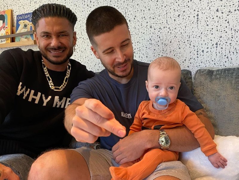 Mike Sorrentino’s 4-Month-Old Son Romeo Meets His ‘Jersey Shore’ Costars