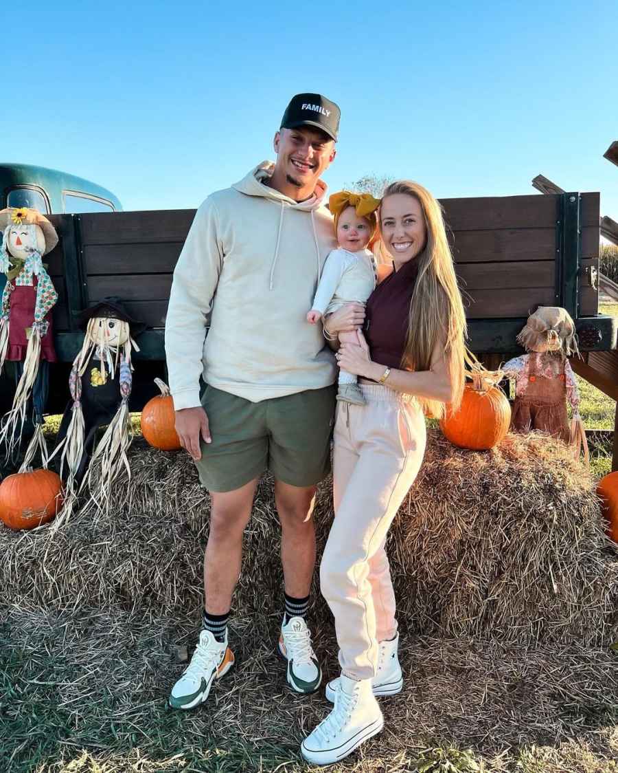 NFL’s Patrick Mahomes and More Celeb Parents’ Pumpkin Patch Pics