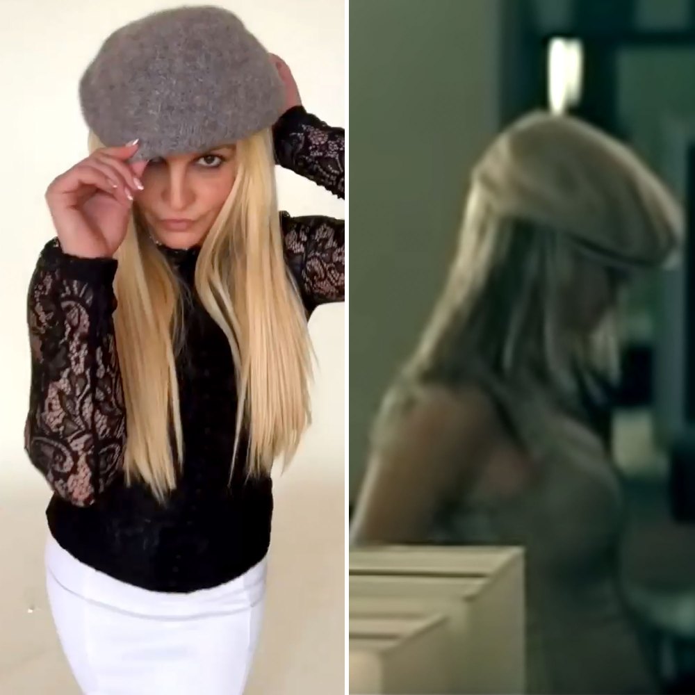OMG! Britney Says She Looks Like 'That Girl' From JT's 'Cry Me a River' Video