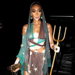 Ocean Inspired! Winnie Harlow Rocks the Sickest See-Through Ensemble