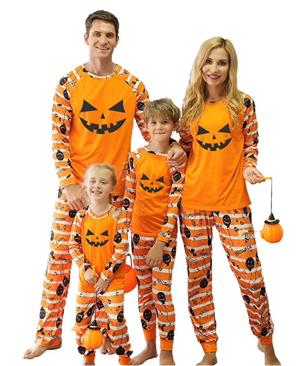 Onancehim Family Halloween Pajamas