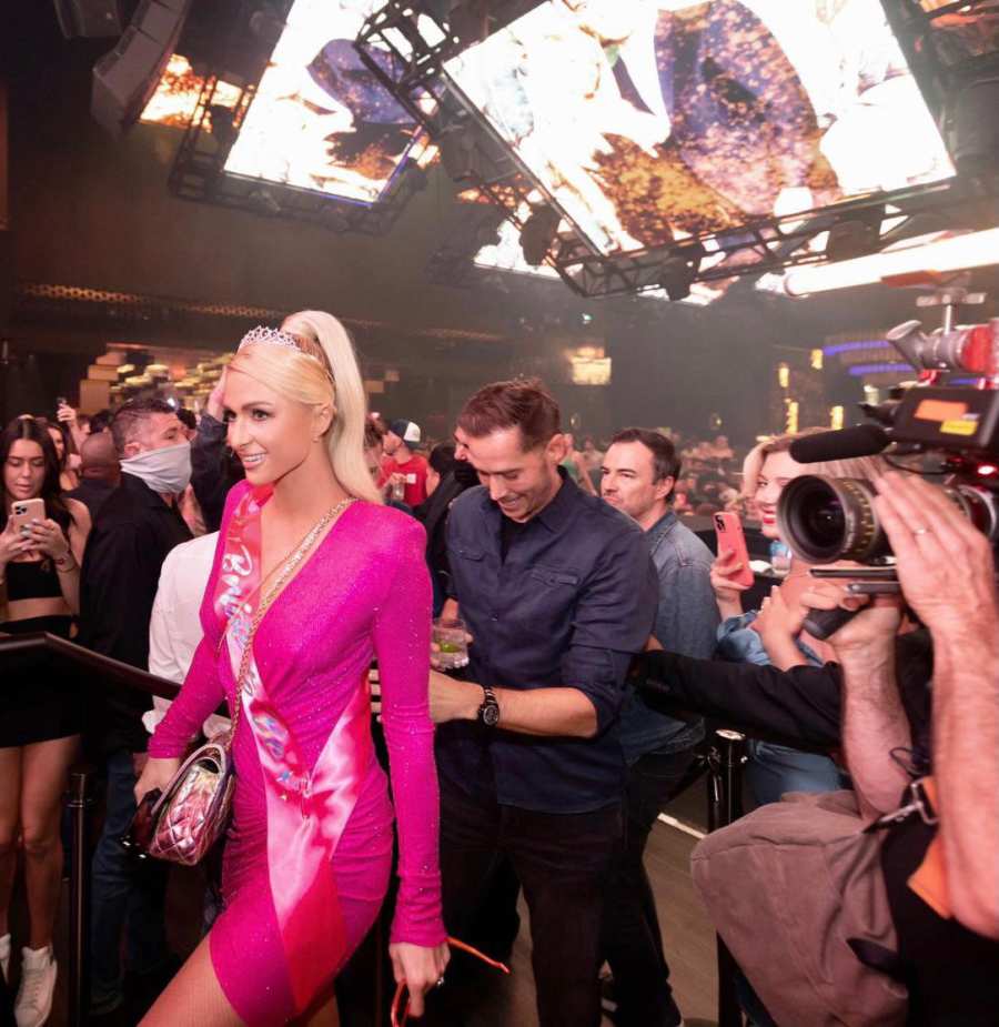 Paris Hilton and Carter Reum at her Bachelorette Party
