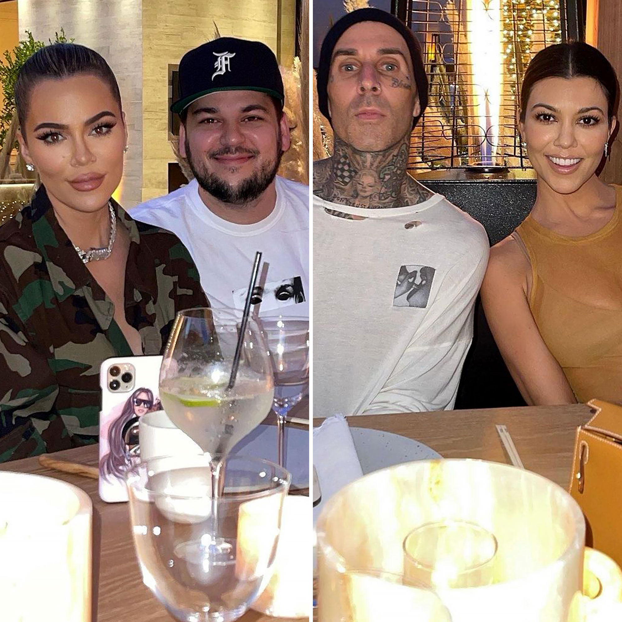 Rob Kardashian Quits Drinking, Looks Thinner at Kim's Bday