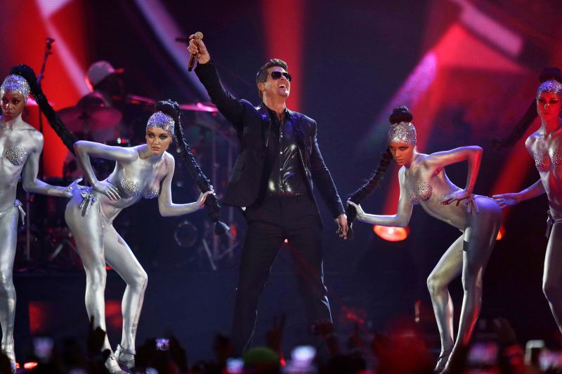 Robin Thicke Blurred Lines Was Once Banned From Schools All Drama