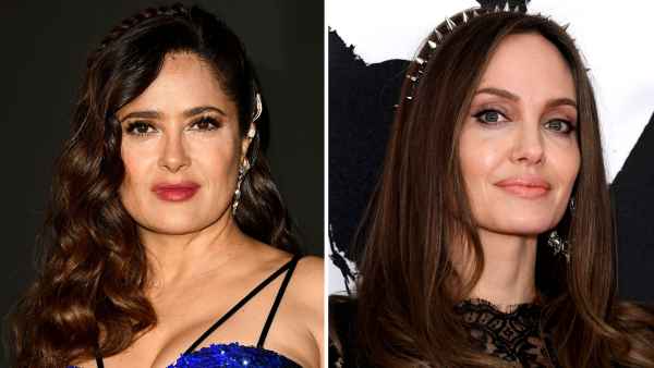 Salma Hayek Reveals Angelina Jolie Crashed Her Birthday Party
