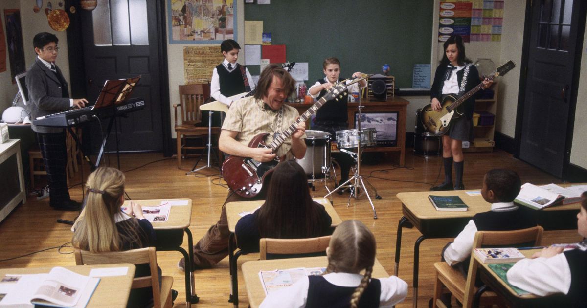 Jack Black Sends Video to Kids Doing 'School of Rock' Musical