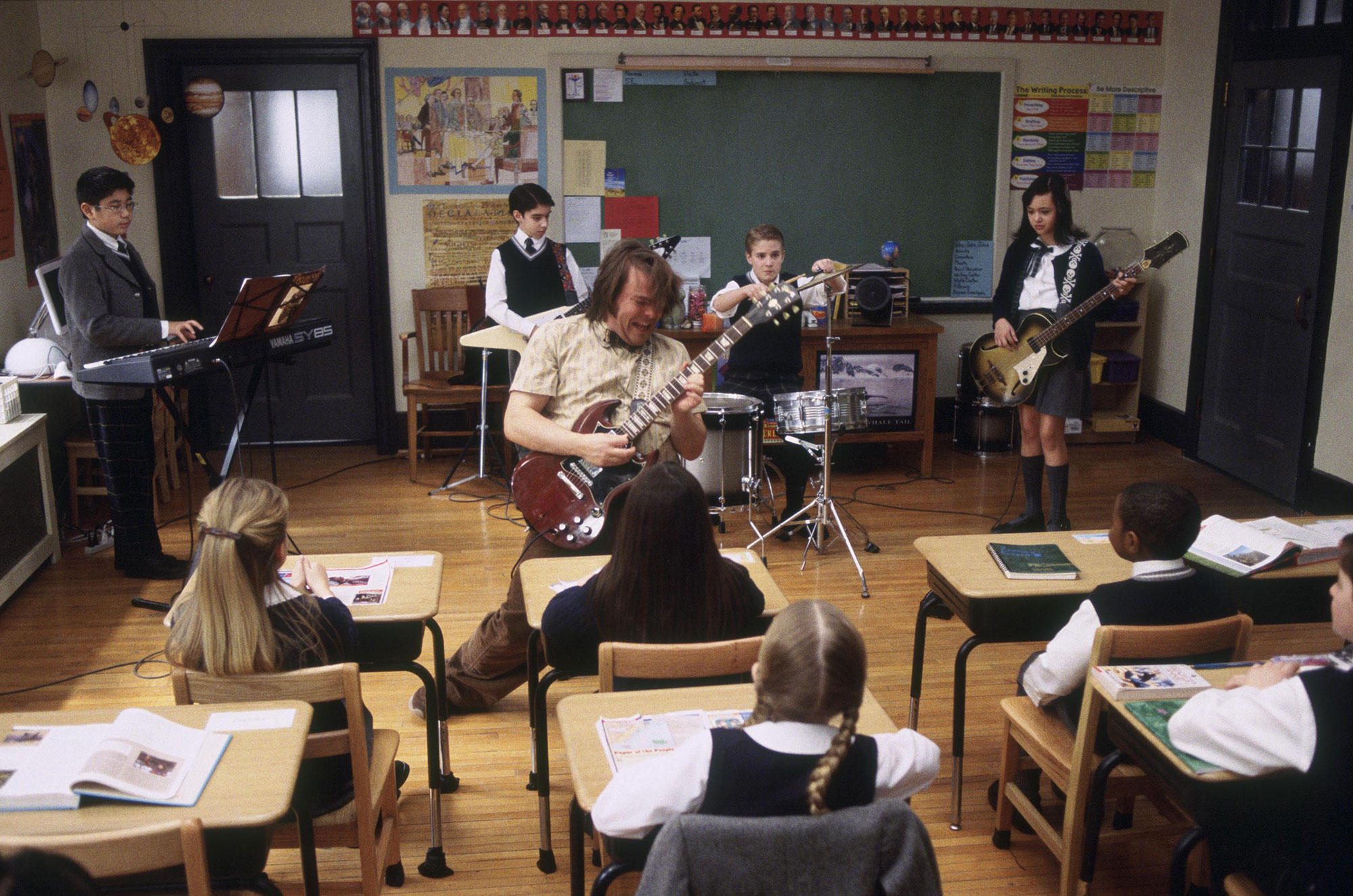 Jack Black Sends Video to Kids Doing 'School of Rock' Musical