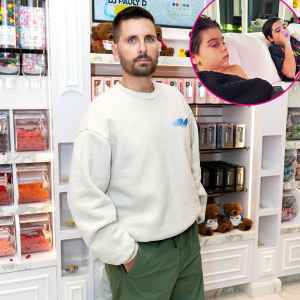 Scott Disick Has Boyz Night With Sons Mason and Reign