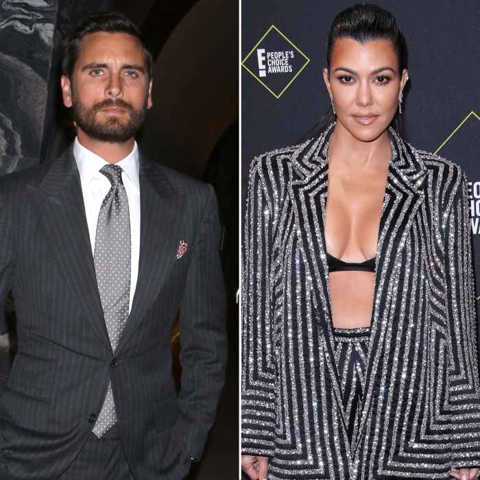 Scott Disick Lounges With Son After Kourtney Kardashian Engagement