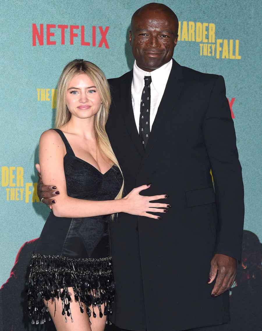 Seal and Daughter Leni Pose at The Harder They Fall Premiere 5