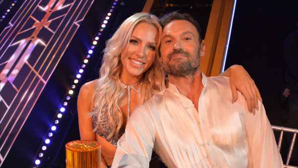 Sharna Burgess Claps Back at Critics Who Say She and Brian Austin Green 'Kiss Too Much' on 'DWTS'