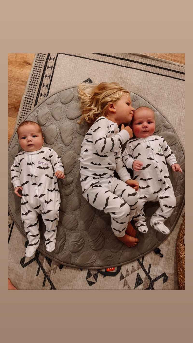 Spooky Season! Arie Luyendyk Jr. and Lauren Burnham's Twins' Cutest Pics