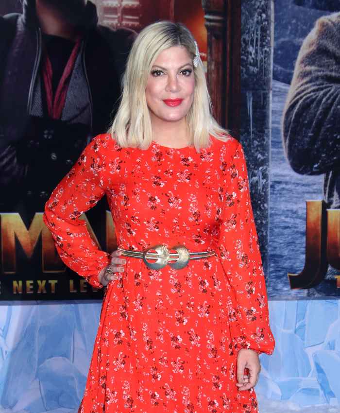 Tori Spelling Swiftly Shuts Down Question About Dean McDermott Split Rumors: 'You Know I'm Not Going to Answer That
