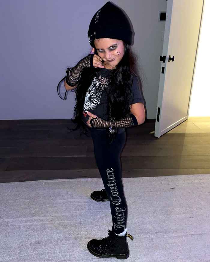 Travis Barker Approves of Kourtney Kardashian’s Daughter Penelope's Punk Rock Look: Photo