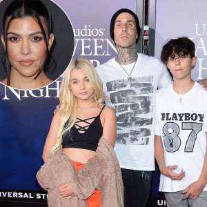 Travis Barker's Daughter Alabama, Son Landon Have Sweet Reactions to Dad's Engagement to Kourtney Kardashian