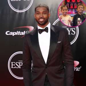 Tristan Thompson Shares Rare Photos of Daughter True and Son Prince