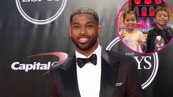 Tristan Thompson Shares Rare Photos of Daughter True and Son Prince