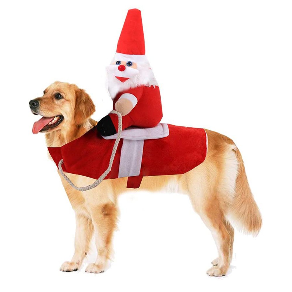 amazon-pet-holiday-costumes-santa-sleigh