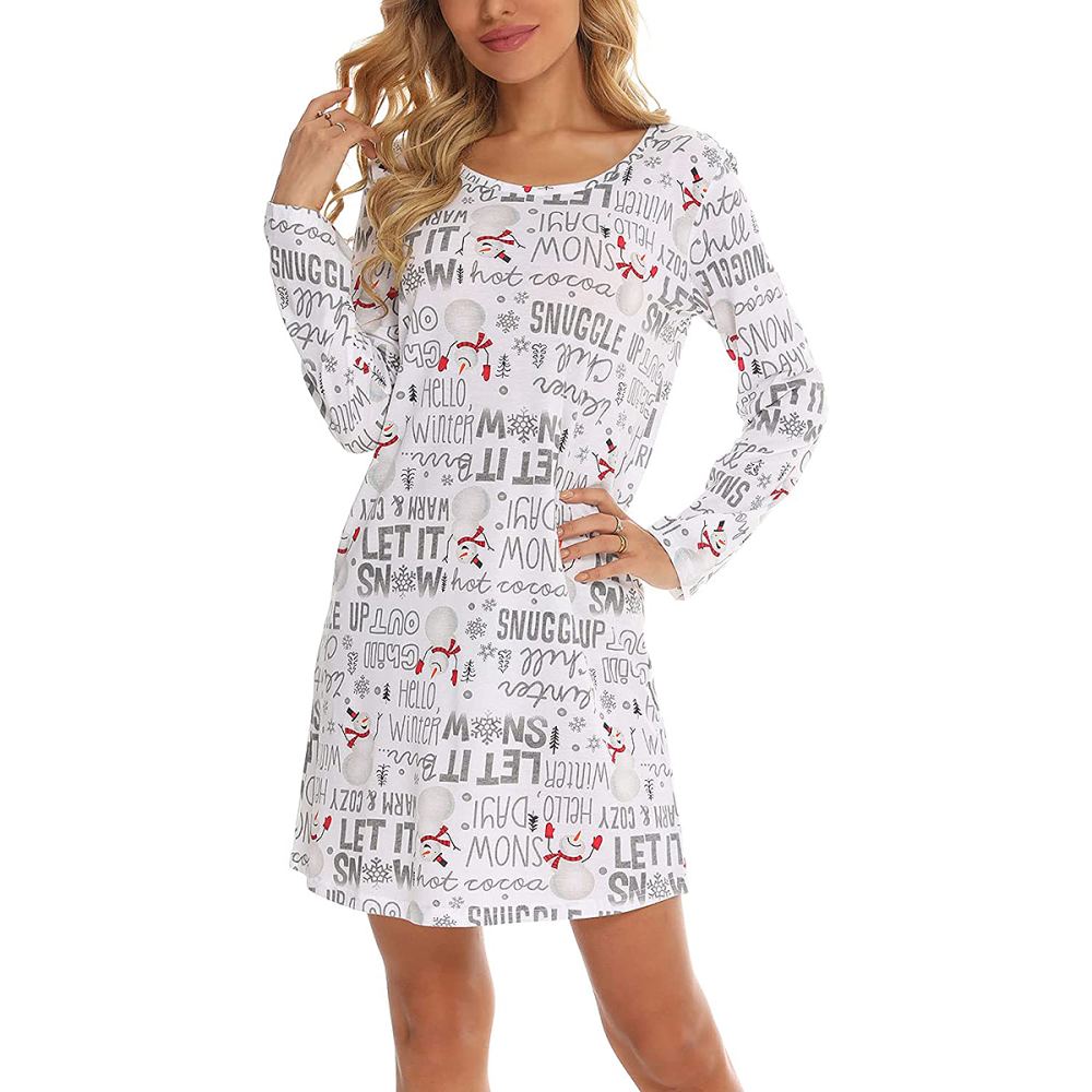 holiday-pajamas-winter-sleep-shirt-nightgown