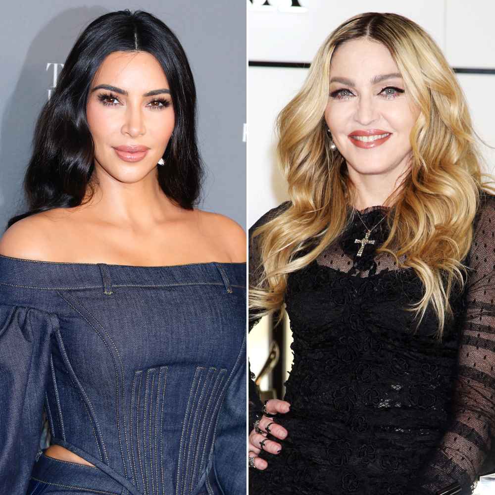 Kim Kardashian Asked to Borrow Clothes From Madonna — and the Singer's Response Was Epic