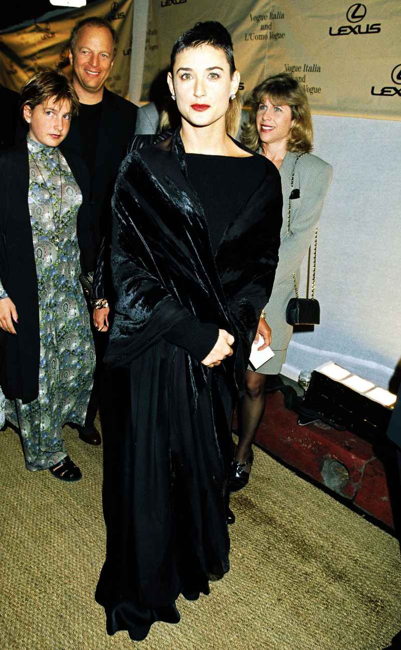 1996 Demi Moore Incredible Fashion Evolution