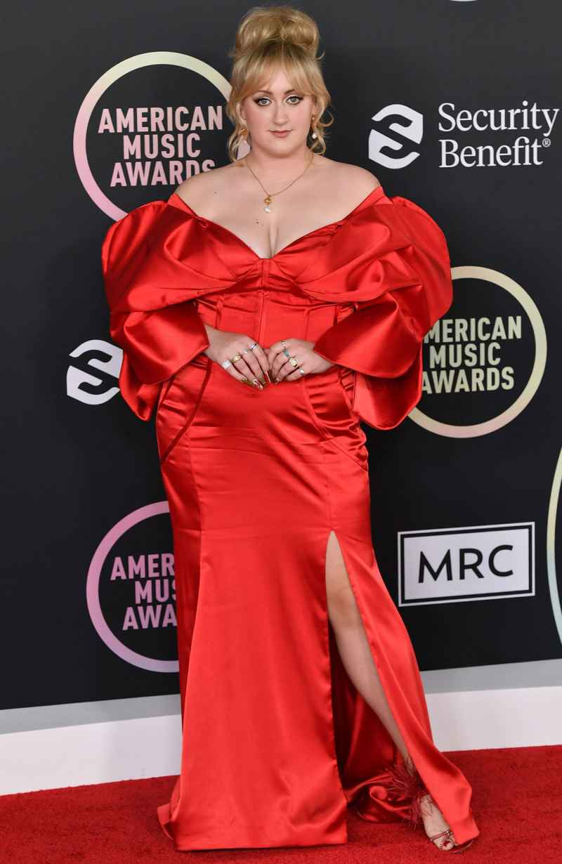 2021 American Music Awards Red Carpet Brittany Broski
