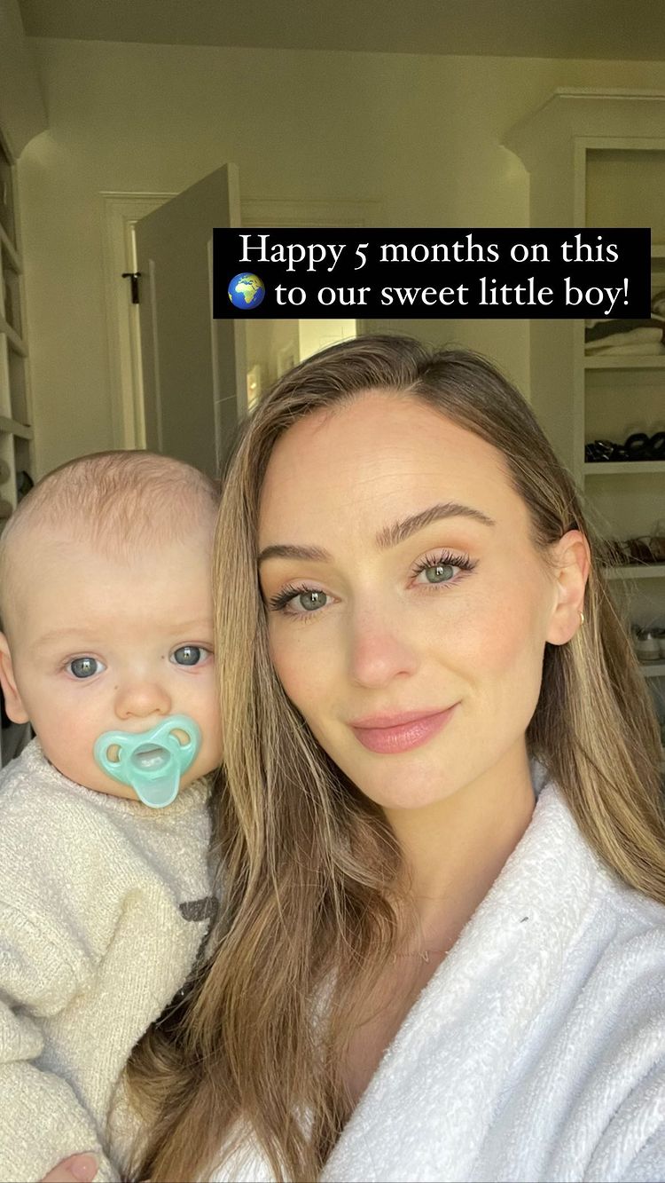 5 Months! See Lauren Bushnell and Chris Lane's Pics With Son Dutton