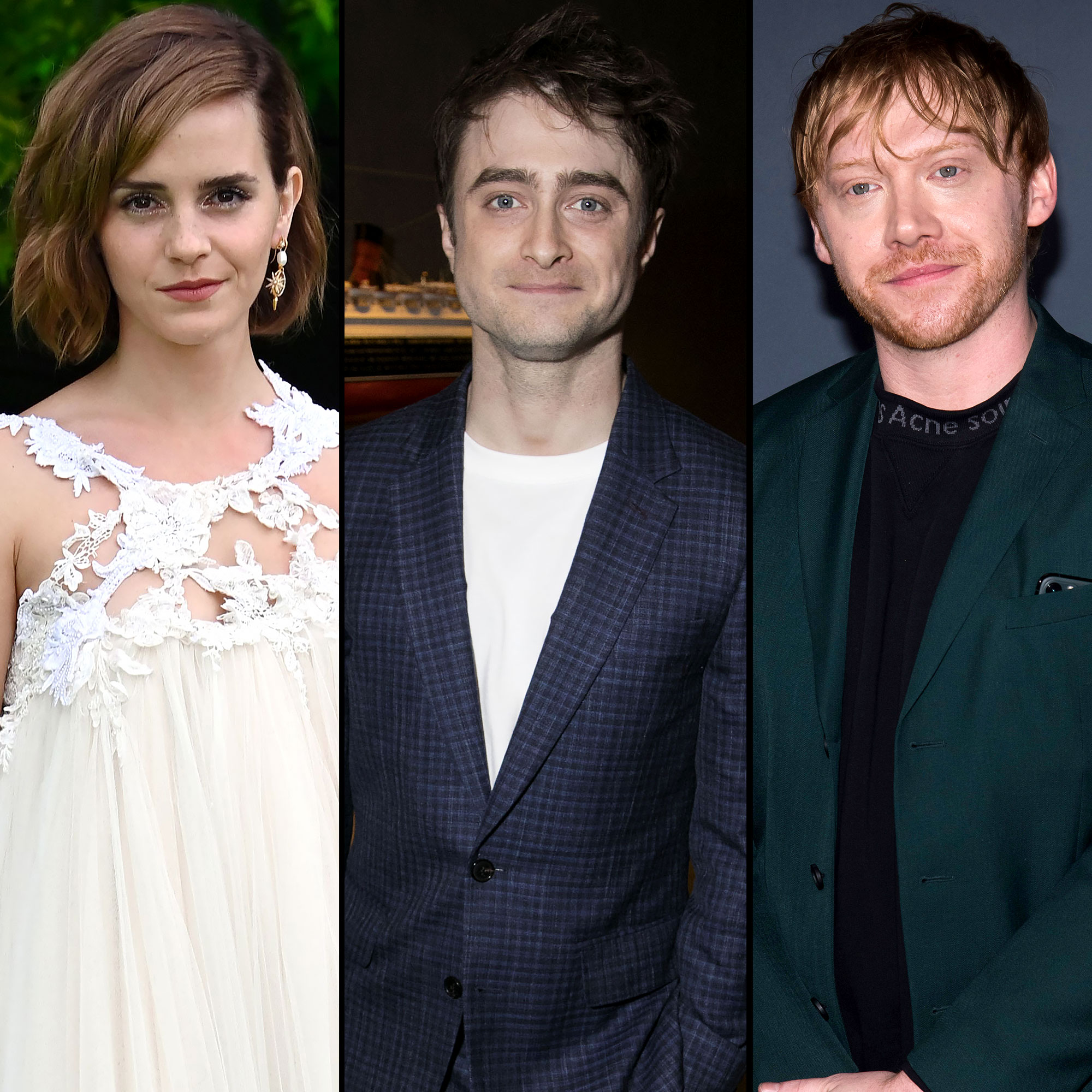 Emma Watson, Daniel Radcliffe Join 'Harry Potter' Reunion: Video