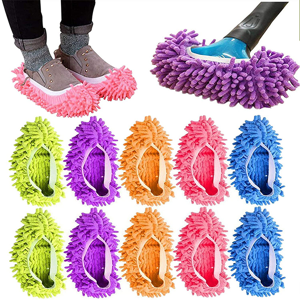 Aifusi 10Pcs Mop Slippers