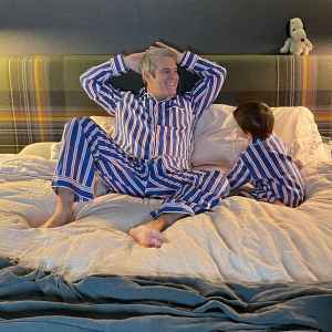 Andy Cohen Sant and Abel Pajamas Holidays 01