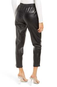 BLANKNYC No Guidance Ankle Faux Leather Pants