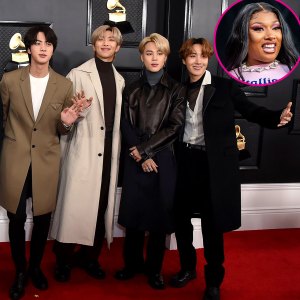 BTS and Megan Thee Stallion Set to Collab Live at the AMAs