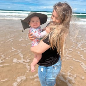 Beach Baby! Bindi Irwin Shares Sandy Snap With 'Sunshine' Daughter Grace