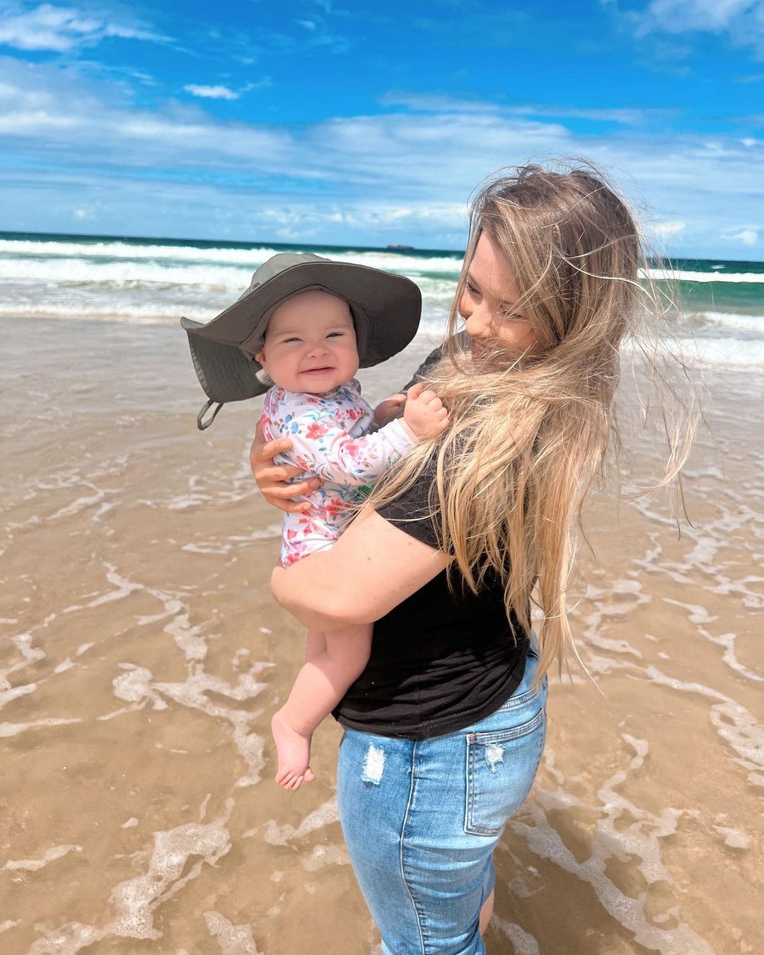 Beach Baby! Bindi Irwin Shares Sandy Snap With 'Sunshine' Daughter Grace