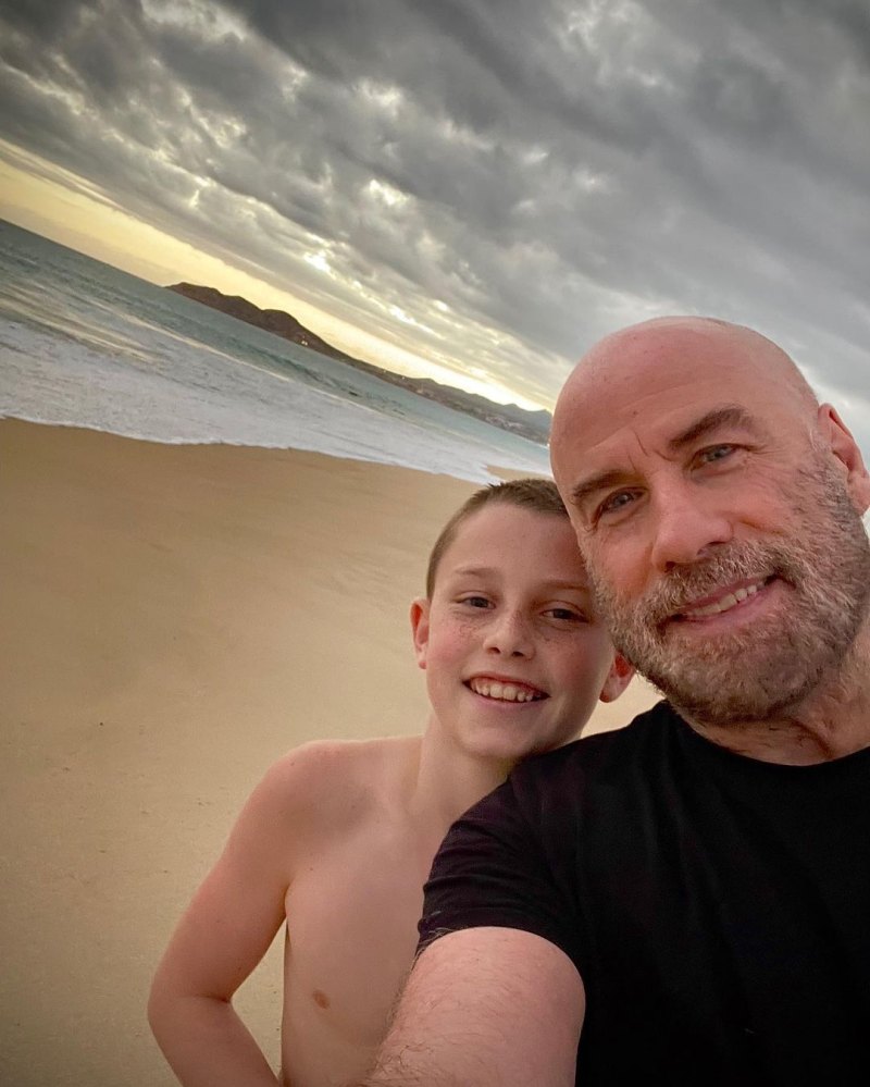 Beach Buds! John Travolta's Best Moments With Son Benjamin