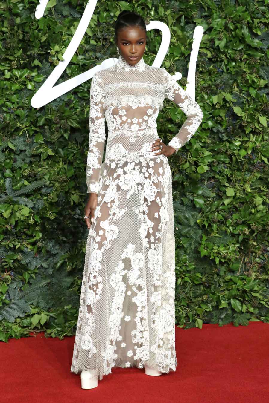 Billy Kris See What Stars Wore Fashion Awards Gillian Anderson Leomie Anderson