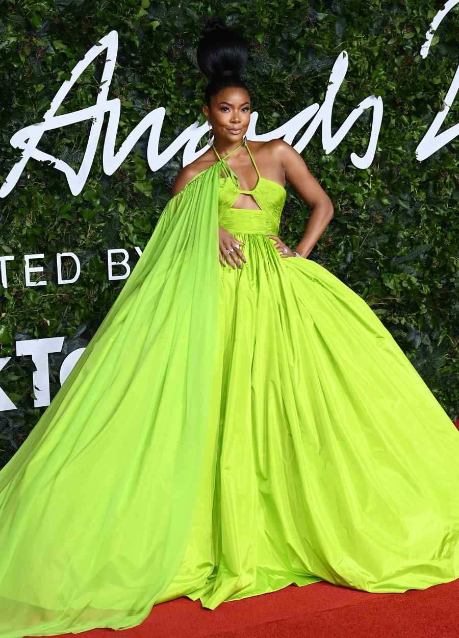 Billy Kris See What Stars Wore Fashion Awards Gabrielle Union
