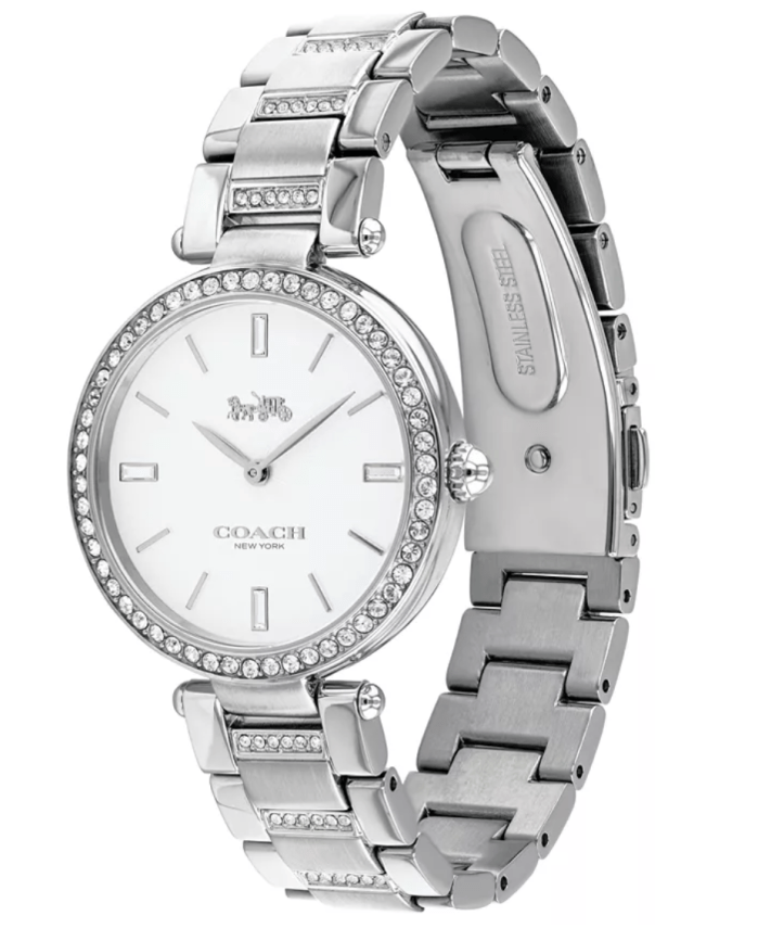 COACH Ladies Park reloj de pulsera de acero inoxidable de 34 mm