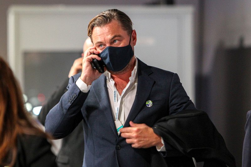 COP 26 Ne Zaman Leonardo DiCaprio Görünürde Saklanmaya Çalışsa