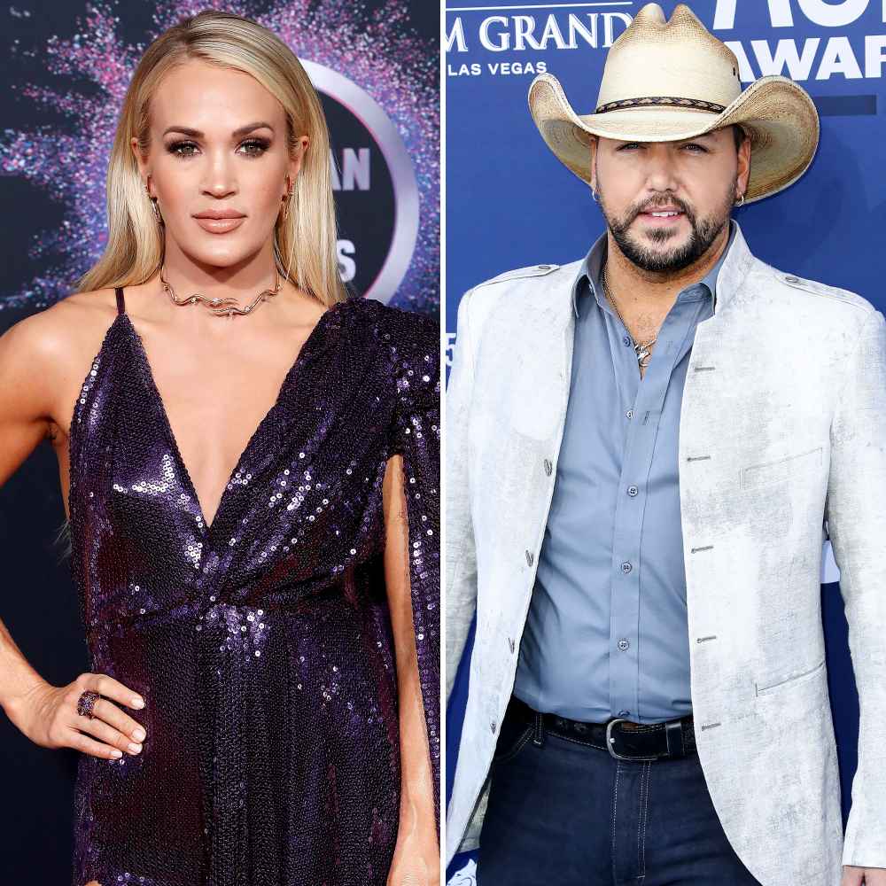 2021 American Music Awards Carrie Underwood Performs 'If I Didn't Love You' With Jason Aldean