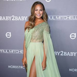 Chrissy Teigen Transformed Into an Old Bald Man