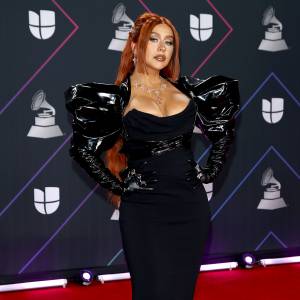 Christina Aguilera Serves Up a Sexy Style at the 2021 Latin Grammy Awards