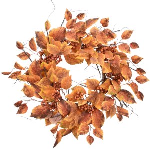 Cloris Art Artificial Fall Wreath