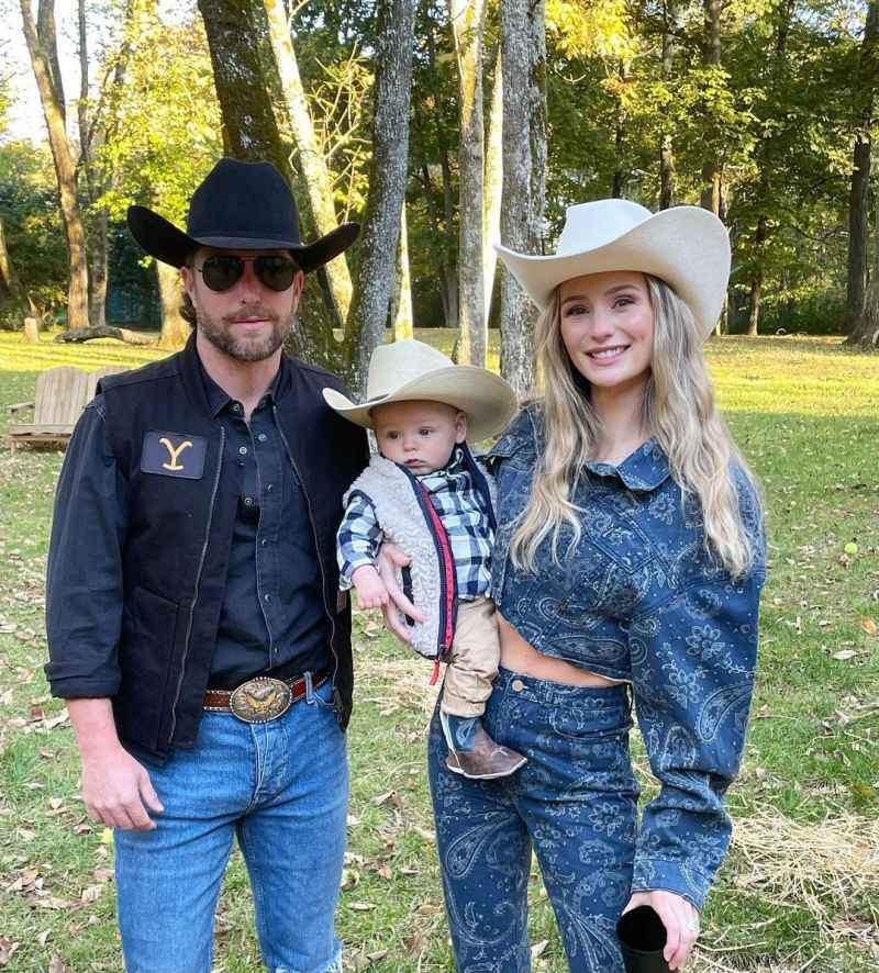 Cowboy Cutie! See Lauren Bushnell and Chris Lane’s Pics With Son Dutton