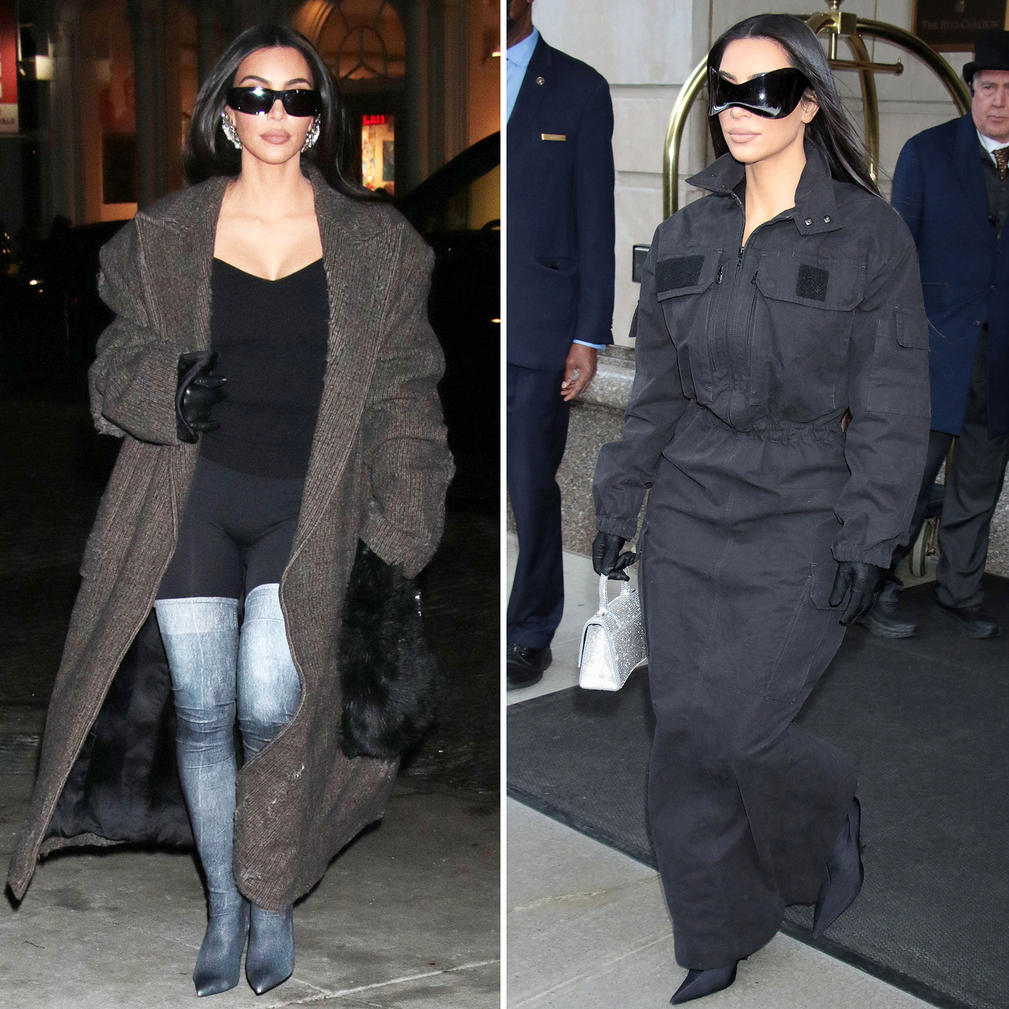 Kim Kardashian's Wild Fashion Looks From Her New York City Trip