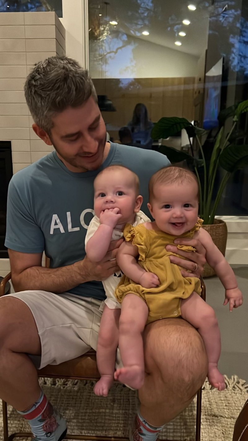 Doting Dad! Arie Luyendyk Jr.’s Cutest Photos With Twins Senna and Lux