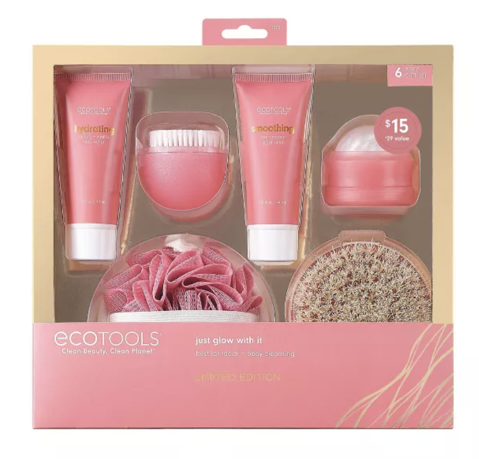 EcoTools Just Glow with It Beauty Tools Gift Set