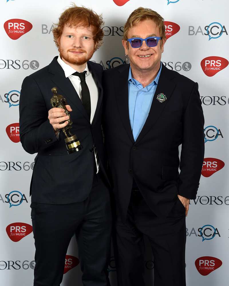 Ed Sheeran, Elton John Talk to Each Other Every Day