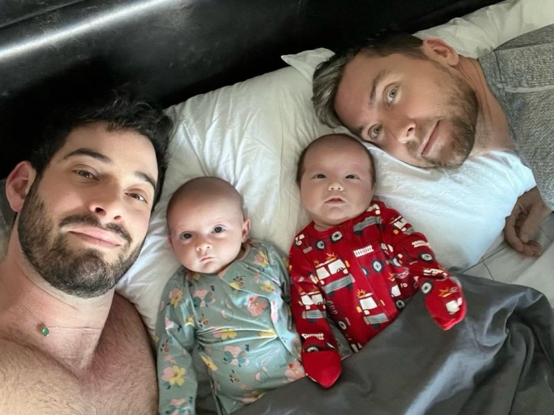 Family of 4! See Lance Bass and Michael Turchin’s Cute Pics With Twins