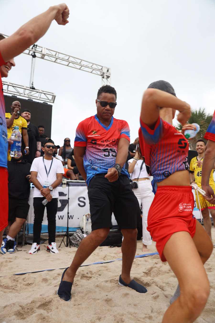 Floyd Mayweather Heads Celebrity Soccer Tournament Good Cause Cuba Gooding Jr Jen Selter